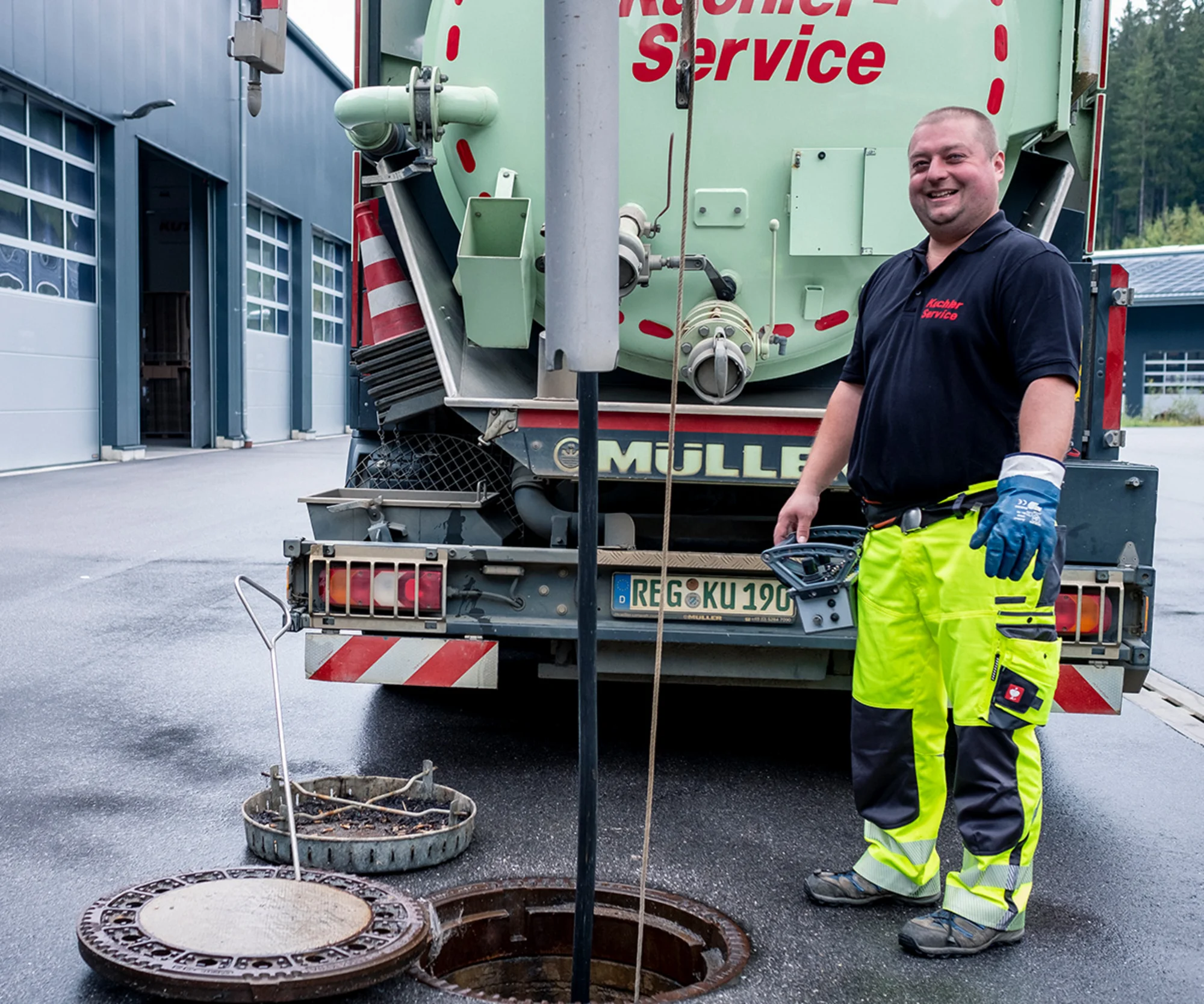 Leistungen für Kanalreinigung und Rohrreinigung in Partenstein